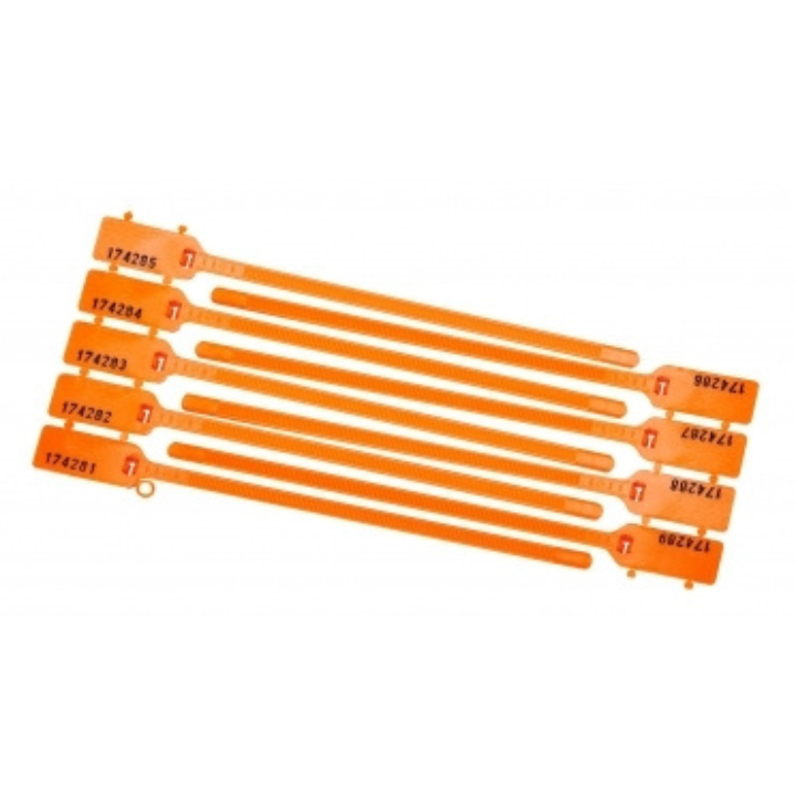 Serial Numbered Zip Ties